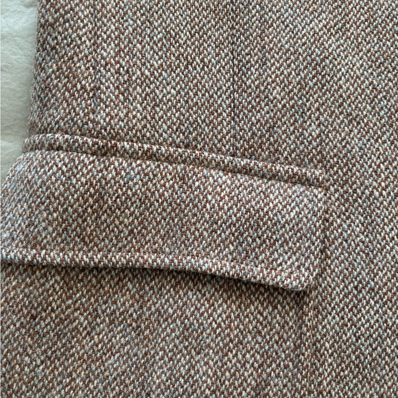 Brown Harris Tweed Sportcoat 40L - Picture 8 of 11